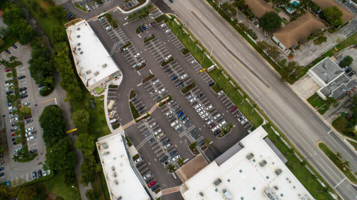 cars parked on a road side