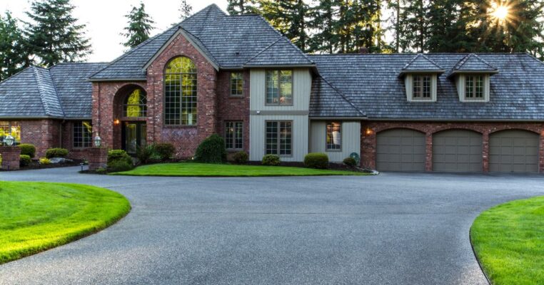 House and driveway